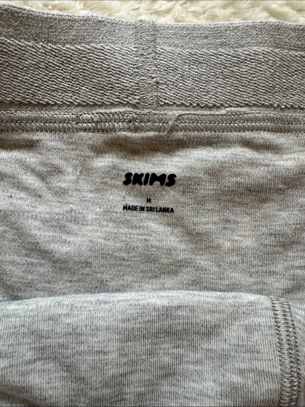 SKIMS Light Gray Men's Boxer Briefs - Soft Stretch Support​